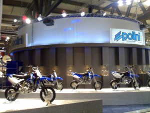 Service luci e struttura americana per Eicma Milano 