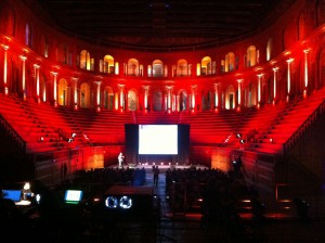 Illuminazione ambientale per evento 